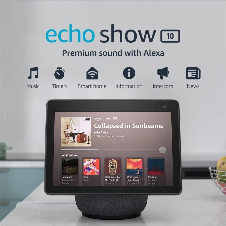 ALEXA ECHO SHOW 10" 3° GERAÇÃO