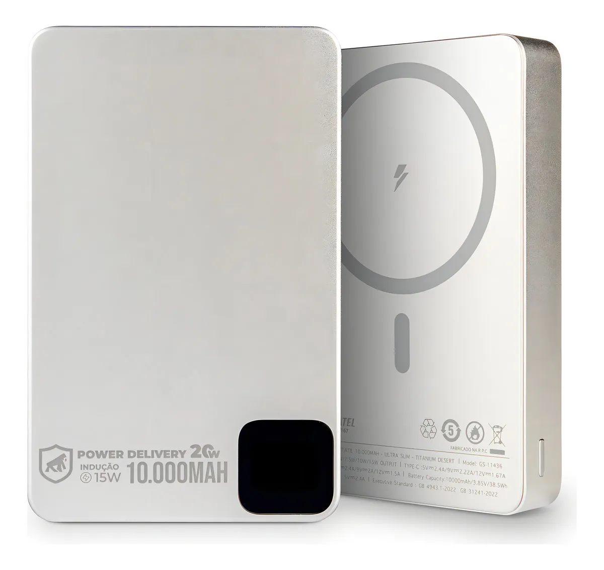 CARREGADOR MAGSAFE PENNING 10.000MAH